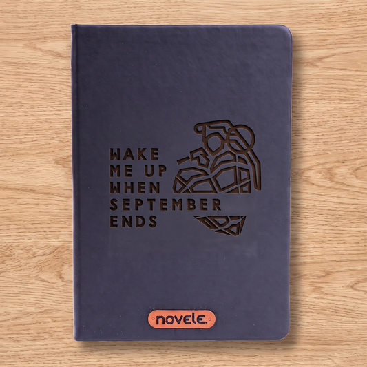 Libreta - Wake Me Up When September Ends